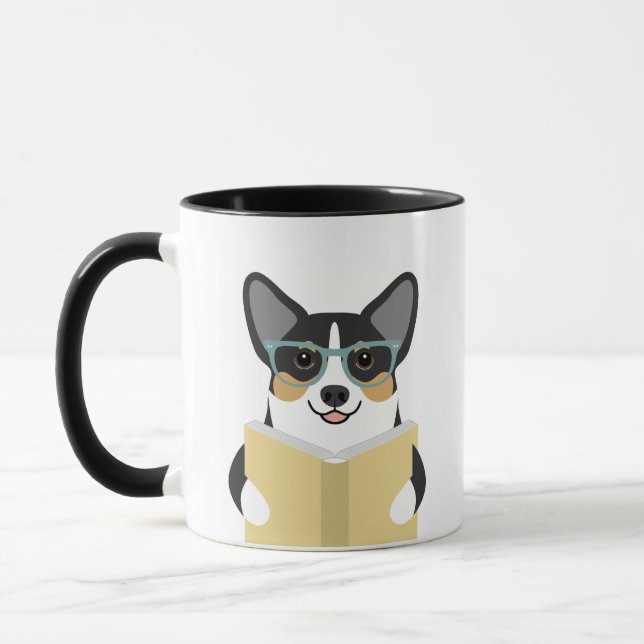 Corgi Dog Mug (Left)