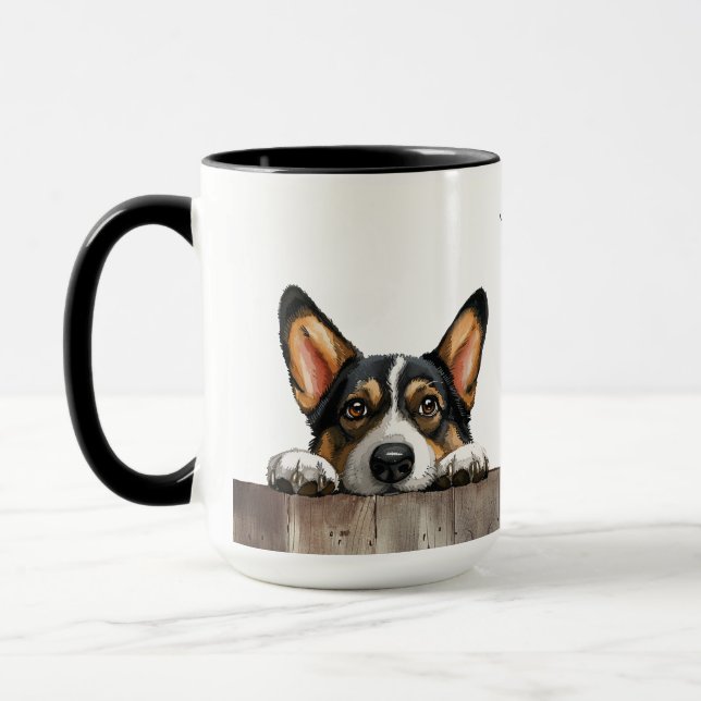 Corgi Dog Mug (Left)