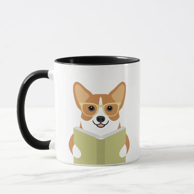 Corgi Dog Mug (Left)