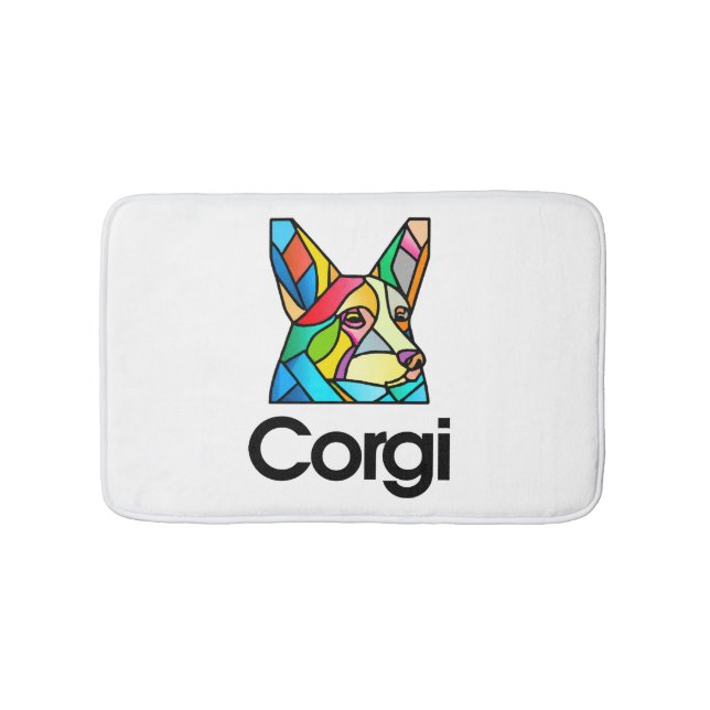 Corgi Dog Owner Pembroke Welsh Corgi Men Women Bath Mat (Front)