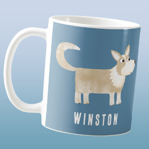 Corgi Dog Personalized Coffee Mug