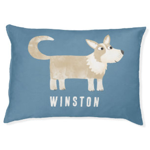 Corgi Dog Personalized Pet Bed