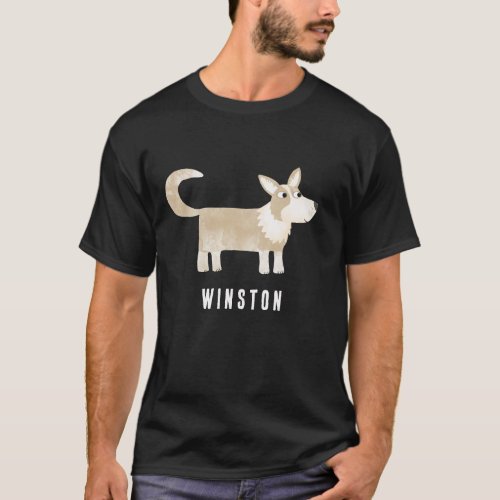 Corgi Dog Personalized T_Shirt