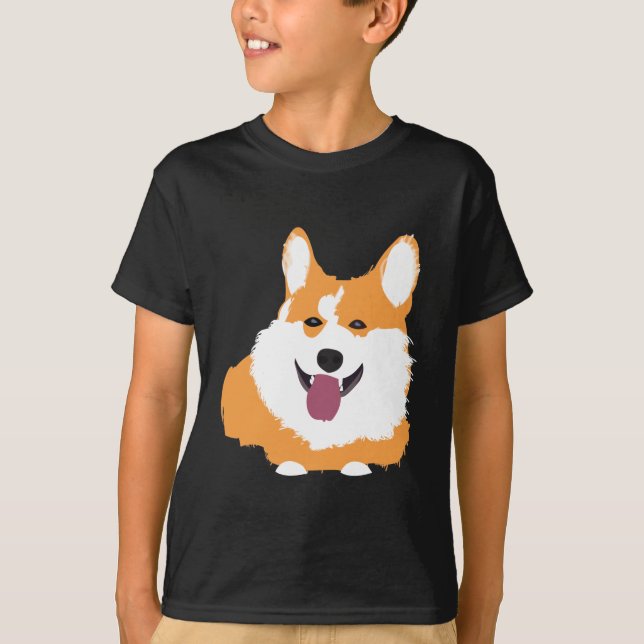 Corgi Dog Pet Animal  Kids T-Shirt (Front)