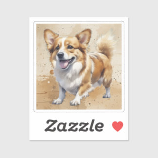 Corgi Dog Pet Animal Sticker