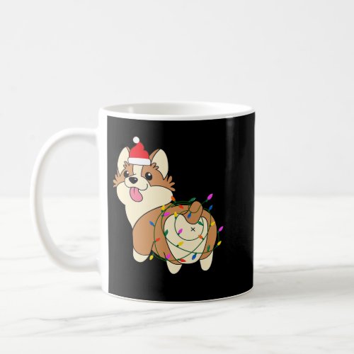 Corgi Dog Santa Corgi Christmas Paws Merry Woofmas Coffee Mug