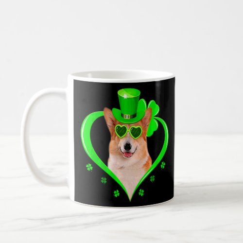 Corgi Dog  St Patrick S Day Shamrock Costume  Coffee Mug