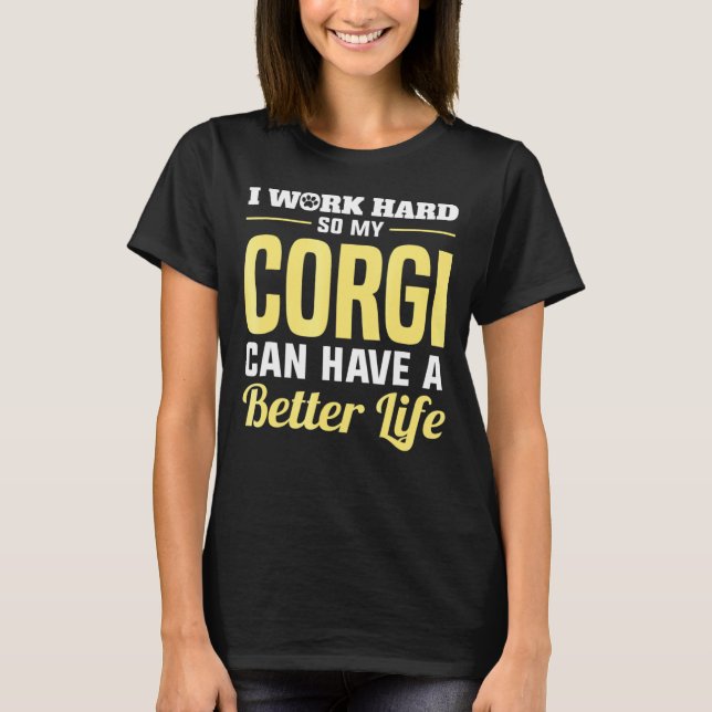 Corgi  Dog T-Shirt (Front)