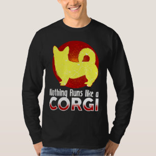 Corgi Dog Vintage Corgi Dog Corgi T-Shirt