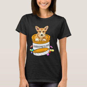 Corgi Dog Vintage For Boy Girl Dog T-Shirt