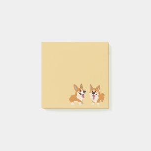 Corgi Dogs Post-it Notes