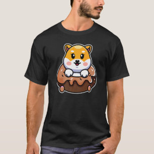 Corgi Donut Black History Month BLM Melanin Puppy  T-Shirt