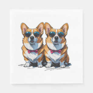 Corgi Dread Deluxe Napkins