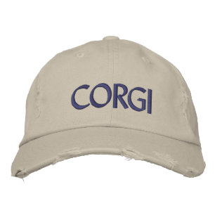 CORGI EMBROIDERED BASEBALL CAP