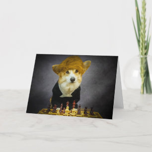 Corgi Encouragement card