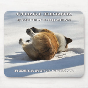 CORGI ERROR MOUSE PAD