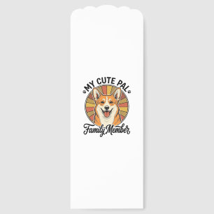Corgi Family Shirt Vintage Pet Lover Design_1 Bookmarks