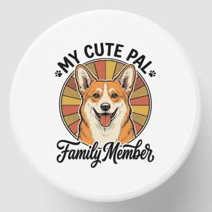 Corgi Family Shirt Vintage Pet Lover Design_1 Mini Candle Favors