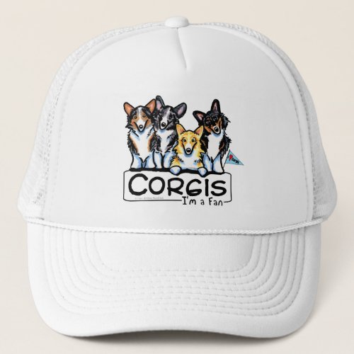 Corgi Fan Trucker Hat