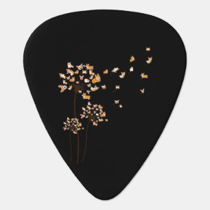 Corgi Flower Fly Dandelion Cute Dog Lover Guitar Pick