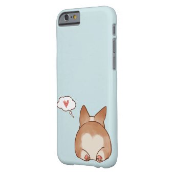 Corgi Fluffy Butt Phone Case | Zazzle