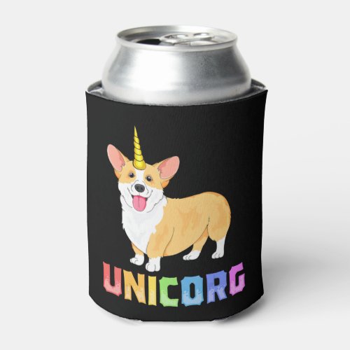 Corgi for Kids Girls Unicorg Unicorn Corgicorn Dog Can Cooler