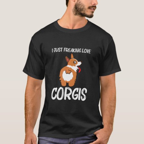 Corgi For Men Women Pet Dog Animal Doggy Owner  1  T_Shirt