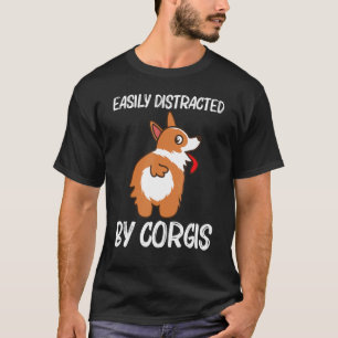 Corgi For Men Women Pet Dog Animal Doggy Owner T-Shirt