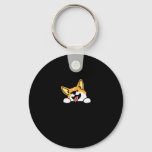 Corgi Funny Elements Of Hapness Corgi Dog Lover  Keychain