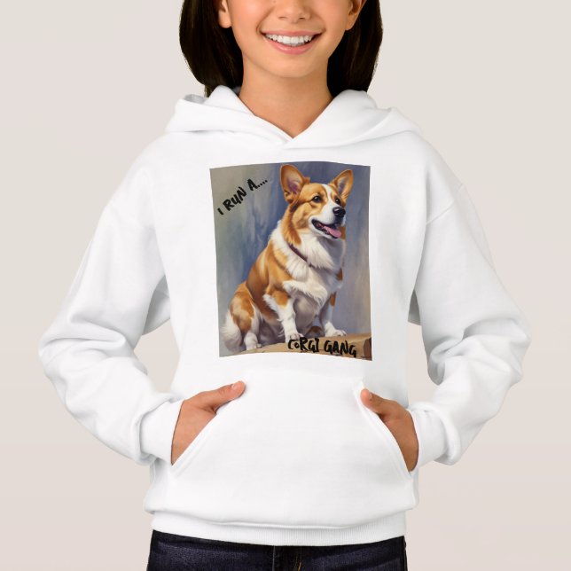 Corgi Gang Hoodie (Front)