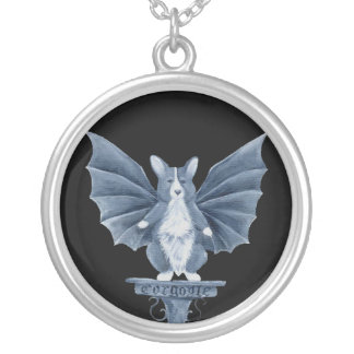 Corgi Gargoyle Necklace