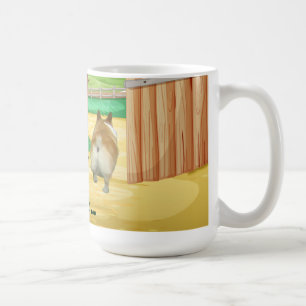 Corgi ""Gate Open" Regular Mug