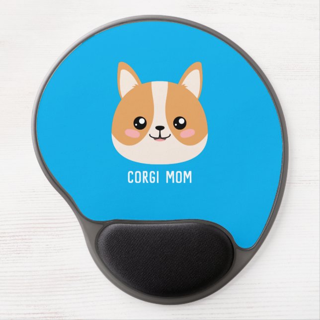 Corgi Gel Mouse Pad (Front)