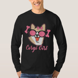 Corgi Girl Corgi Mom Corgi Mama Dog Owner T-Shirt