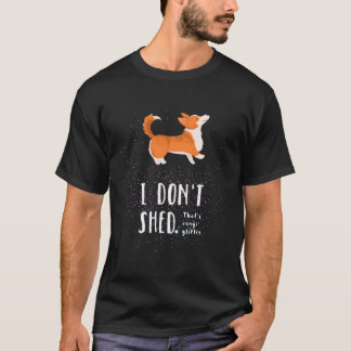 Corgi Glitter Pembroke Welsh Corgi T-Shirt