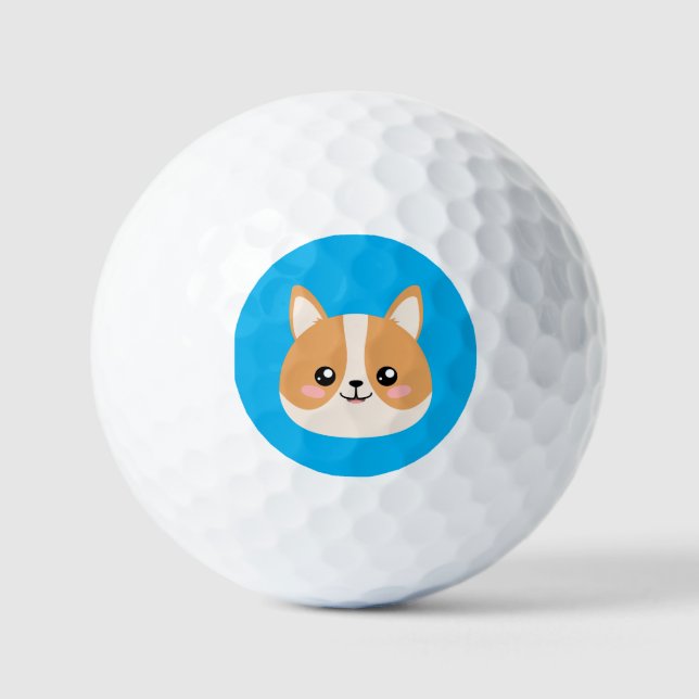 Corgi Golf Balls (Front)