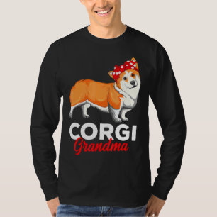 Corgi Grandma Corgi Dog Mom Women T-Shirt