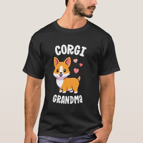 Corgi Grandma Shirt I Love My Pembroke Welsh Gift 