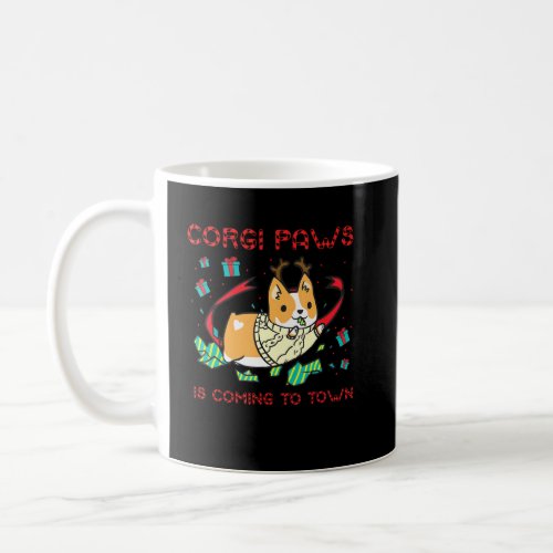 Corgi Graphic Is Christmas Tee For Pembroke Dog Coffee Mug