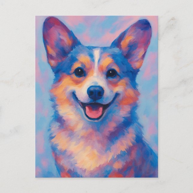 Corgi Greeting Card (Front)