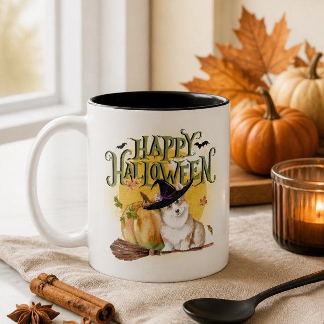Corgi Halloween Mug (Creator Uploaded)