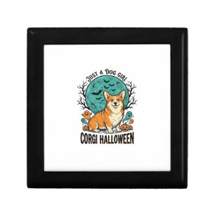 Corgi Halloween Shirt for Dog Loving Girls_1 Gift Box