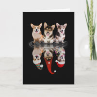 corgi happy christmas funny disguise dog