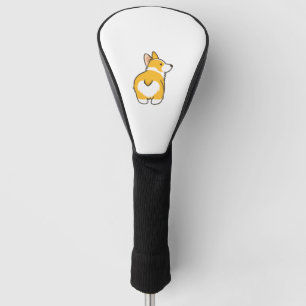 Corgi Heart Butt  Golf Head Cover