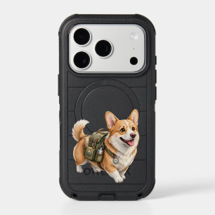Corgi Hiking Adventure Watercolor iPhone 17 Case