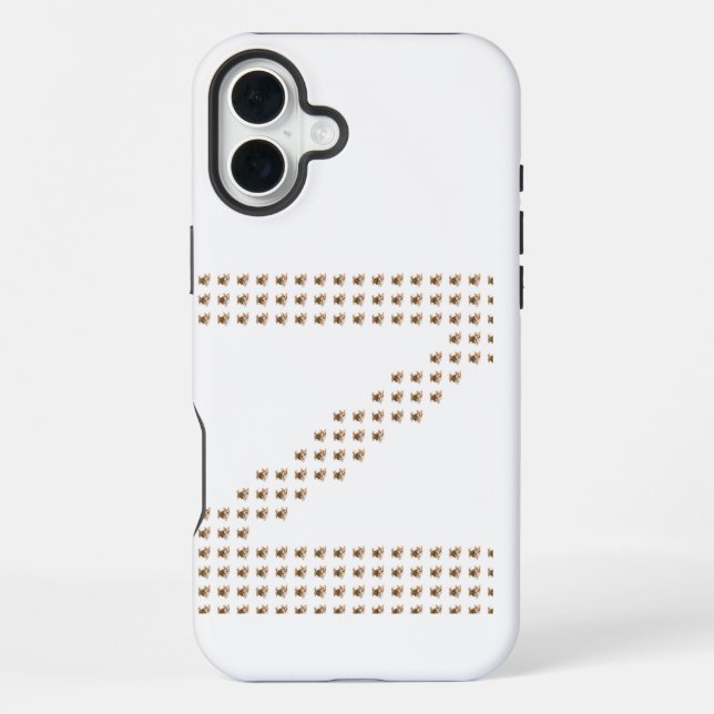Corgi Hiking Adventure Z iPhone 16 Plus Case (Back)