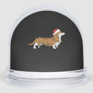 Corgi Holiday Christmas Light Essential T-Shirt Snow Globe