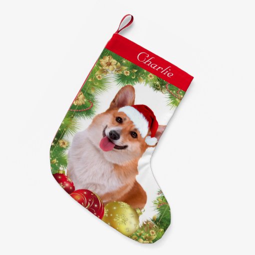 Holiday Small Christmas Stocking Zazzle