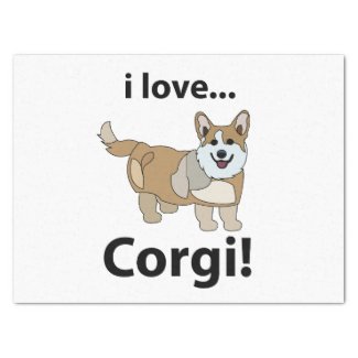 Corgi I Love Corgi 