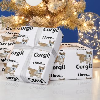 Corgi I Love Corgi 